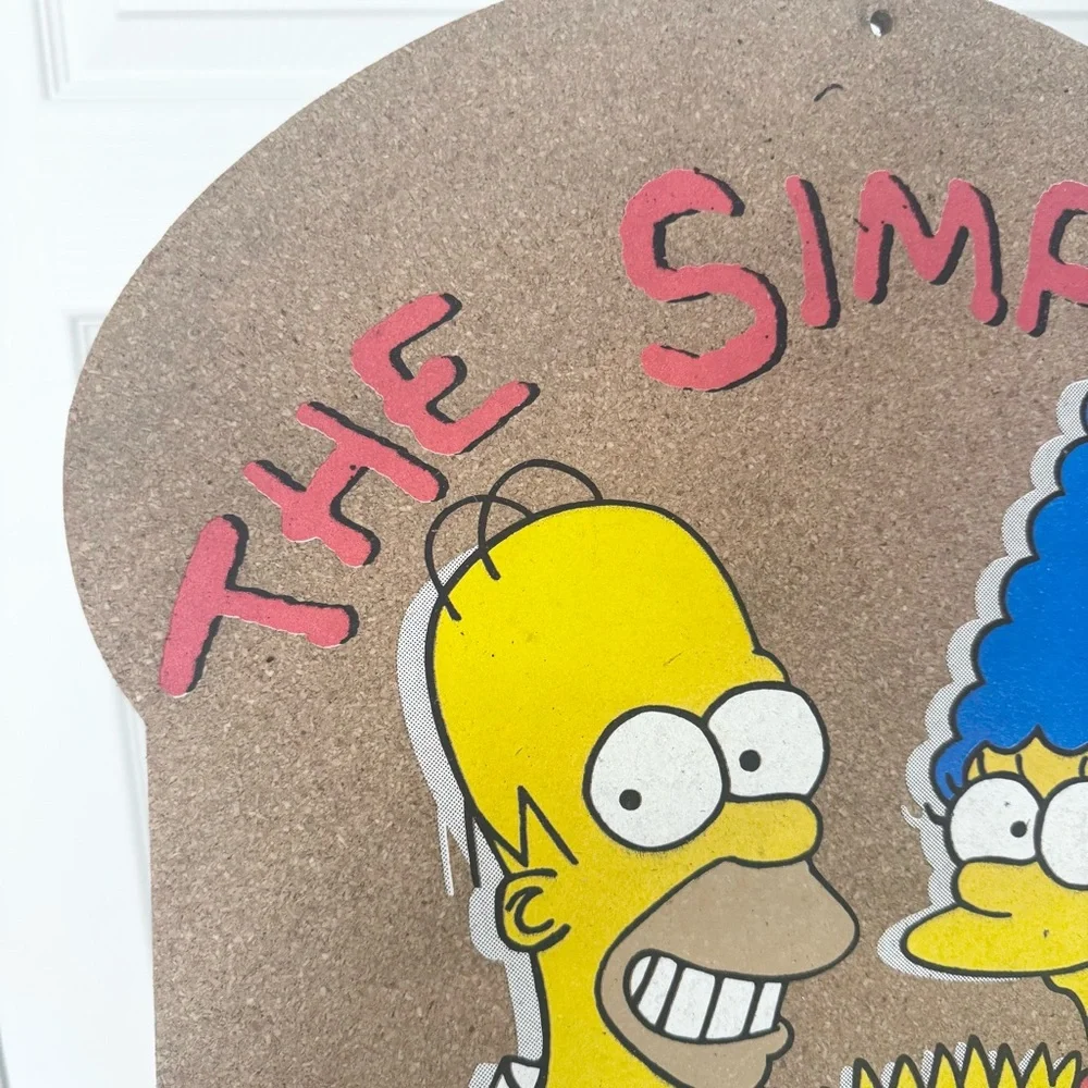 Vintage 1990 ROSE ART “THE SIMPSONS” cork board